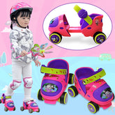 Children's Cartoon Double Roller Skates